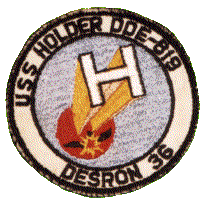  Photo 	- USS Holder Patch DesRon 36   