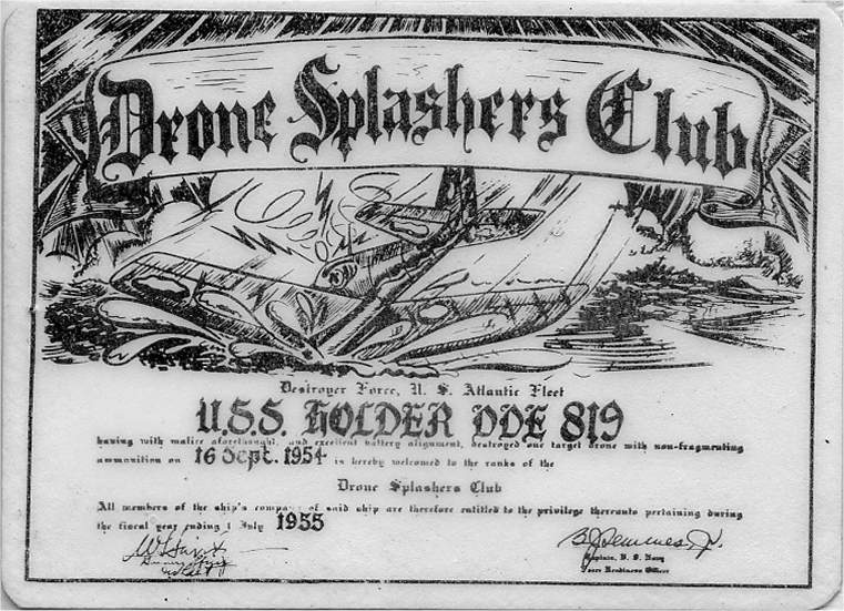 Drone Splashers Club card