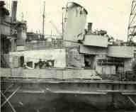 Photo - DE-401 damage from torpedo