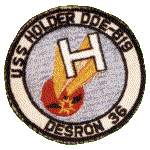 USS HOLDER patch Desron 36